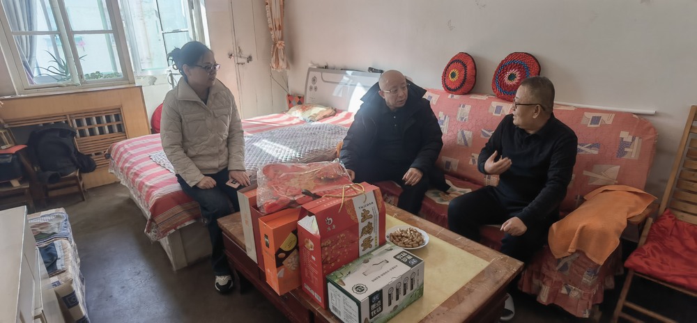 陜煤建設(shè)天工公司：辭舊迎新送溫暖，殷殷關(guān)懷暖人心