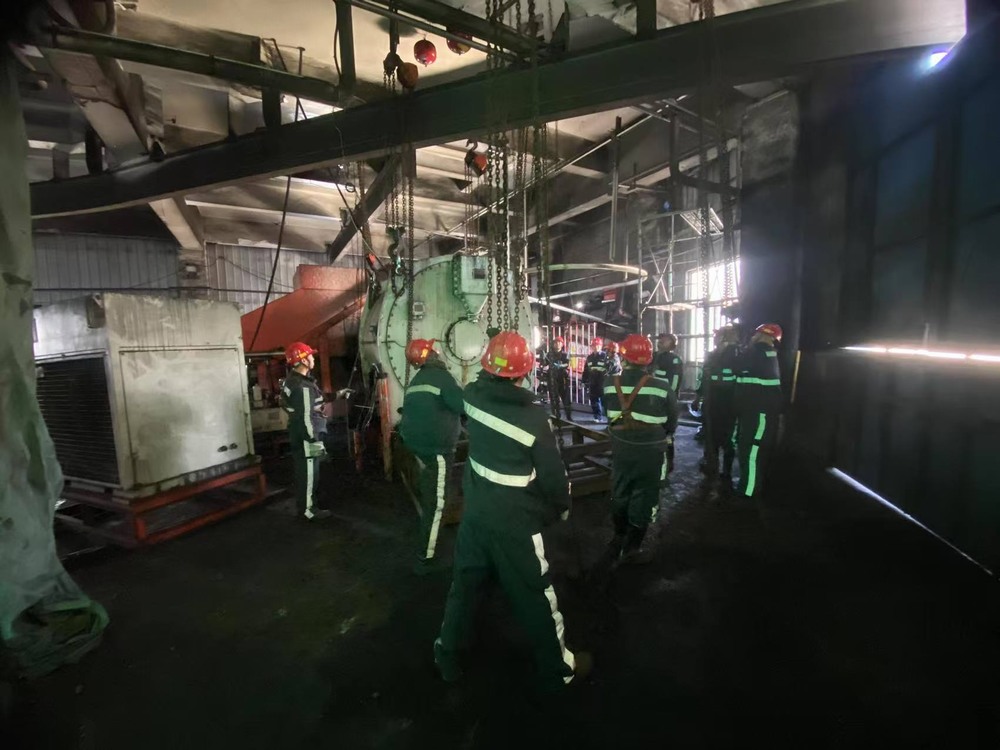 陜煤建設(shè)韓城分公司張家峁項目部：新歲啟封  檢修護航新征程