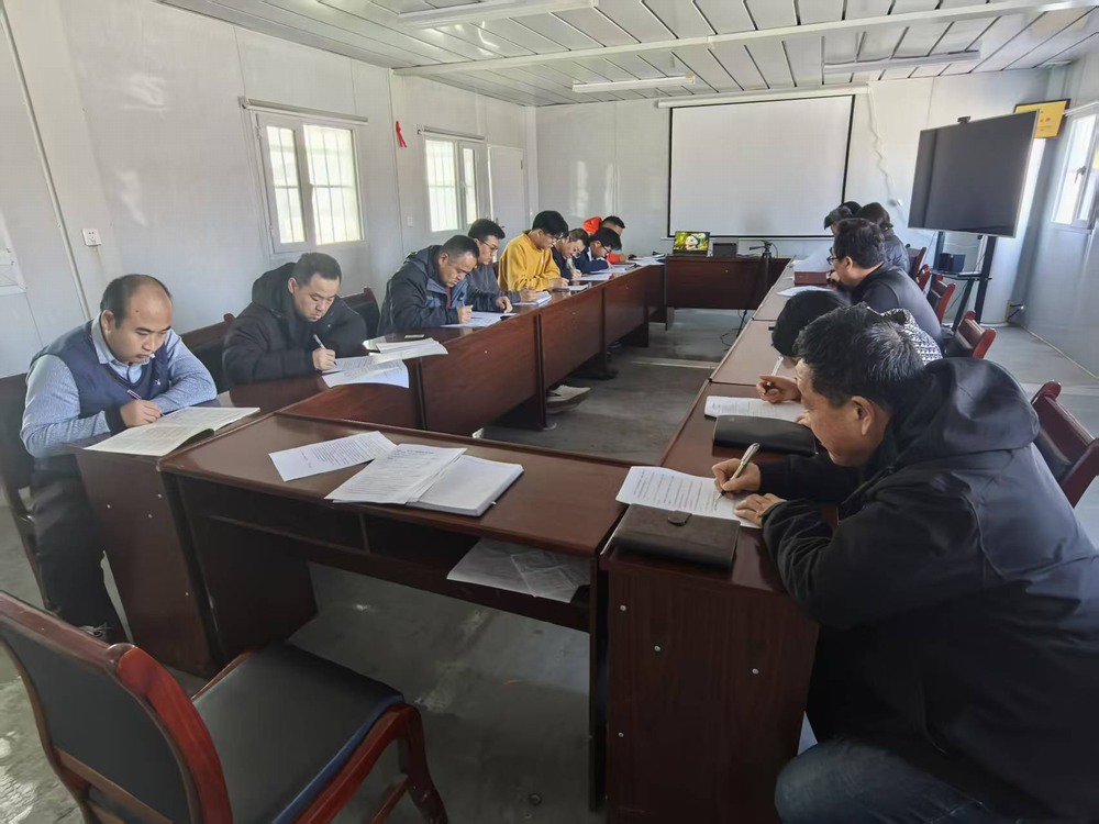 陜煤建設(shè)天工公司新疆第一項目部：“課”不容緩，筑牢復(fù)工安全防線