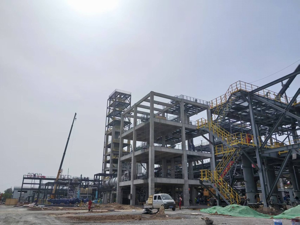 陜煤建設天工公司蒲城清潔能源項目部：渭北高原戰(zhàn)鼓急, 全力沖刺創(chuàng)佳績