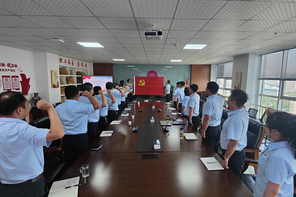 陜煤建設(shè)榆林公司黨支部開展“迎七一”主題黨日活動