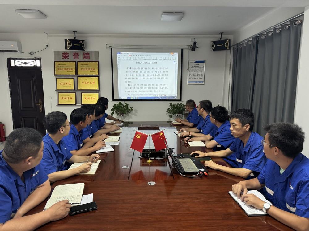 陜煤建設渭南分公司第二安裝項目部以制度落地護航新工程高質量起跑