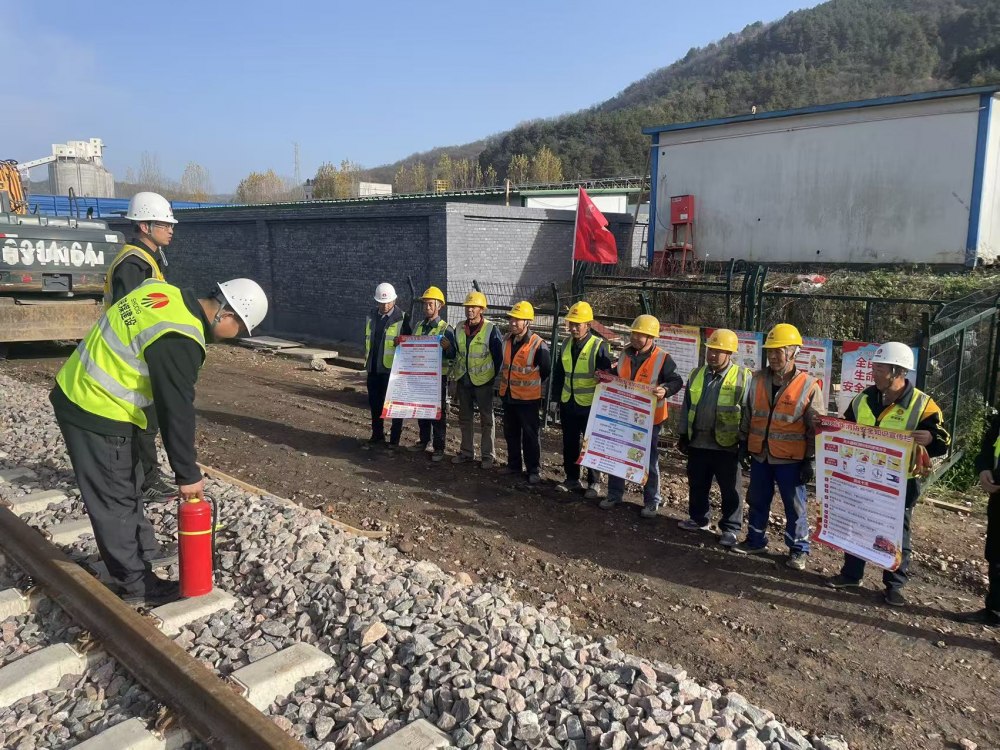 陜煤建設(shè)路橋分公司防管結(jié)合多措并舉，筑牢消防安全屏障