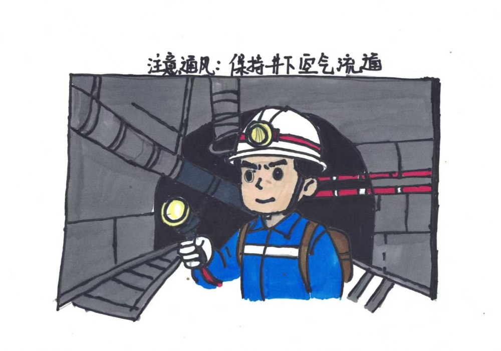 井下安全“四字訣”：通風(fēng)、滅火、逃生、提能