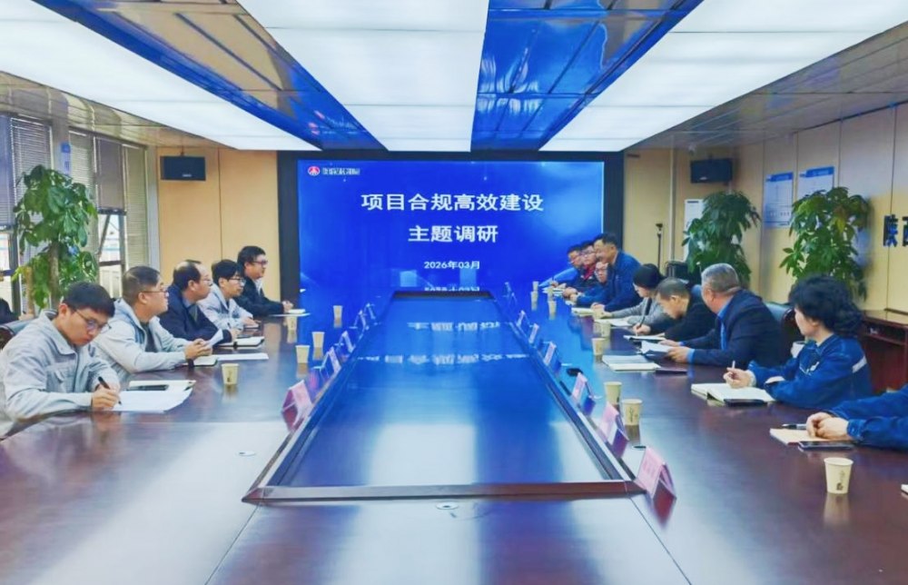 陜煤電力汨羅有限公司黨委書記、董事長劉文軍一行深入汨羅電廠項目部開展 “項目合規(guī)高效建設”專項調(diào)研